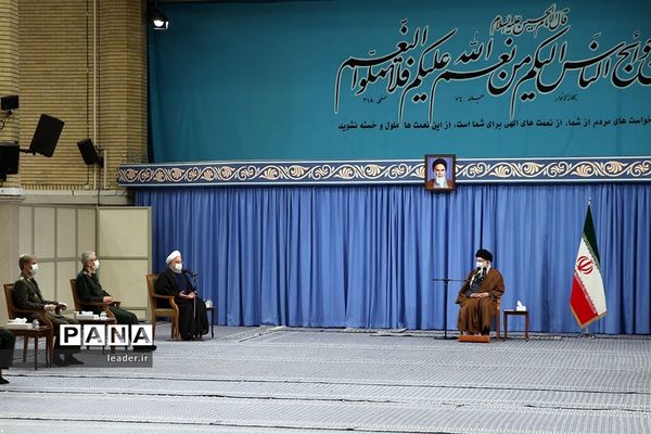 جلسه ستاد ملی مقابله با کرونا در حضور رهبر معظم انقلاب اسلامی