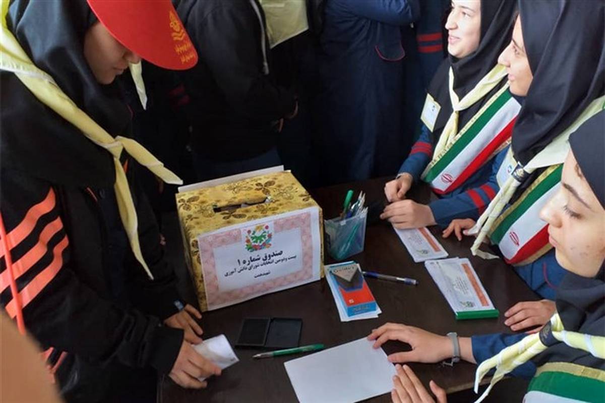 برگزاری انتخابات شورای دانش آموزی مدارس شهرستان ملارد