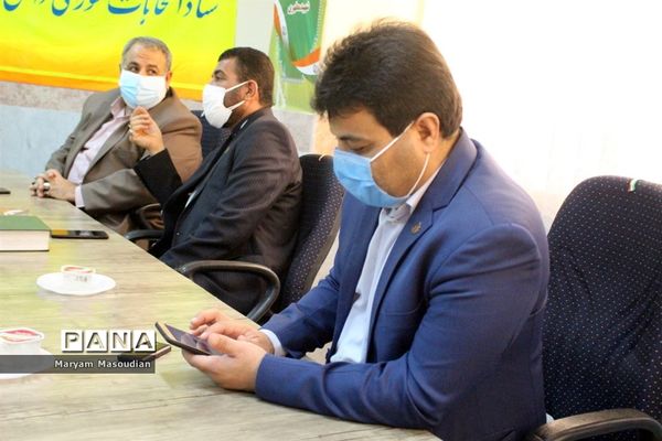 انتخابات شورای دانش آموزی دبیرستان شهید مطهری شاهد پسران بوشهر