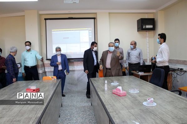 انتخابات شورای دانش آموزی دبیرستان شهید مطهری شاهد پسران بوشهر