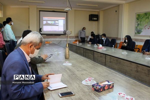 انتخابات شورای دانش آموزی دبیرستان شهید مطهری شاهد پسران بوشهر
