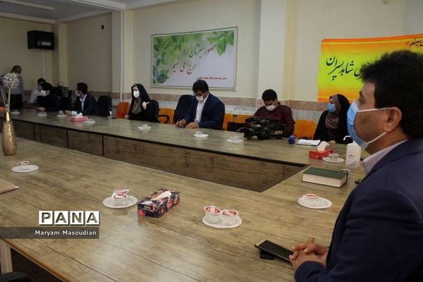 انتخابات شورای دانش آموزی دبیرستان شهید مطهری شاهد پسران بوشهر