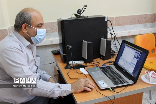 انتخابات شورای دانش آموزی دبیرستان شهید مطهری شاهد پسران بوشهر