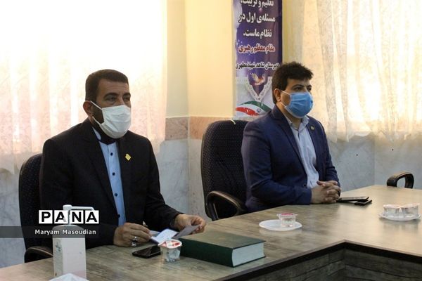 انتخابات شورای دانش آموزی دبیرستان شهید مطهری شاهد پسران بوشهر