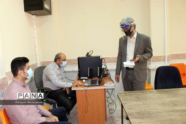 انتخابات شورای دانش آموزی دبیرستان شهید مطهری شاهد پسران بوشهر