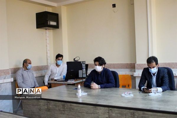 انتخابات شورای دانش آموزی دبیرستان شهید مطهری شاهد پسران بوشهر