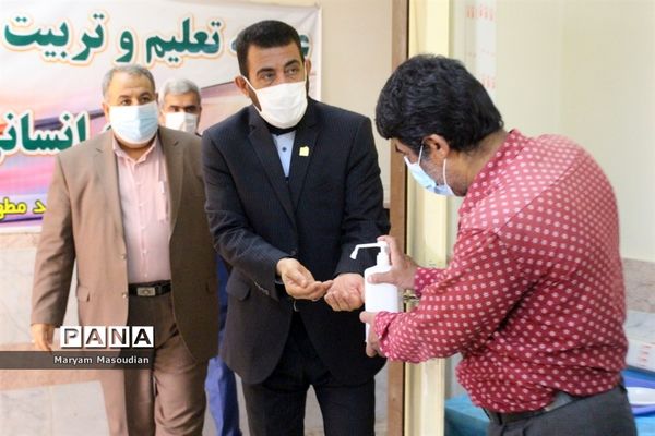 انتخابات شورای دانش آموزی دبیرستان شهید مطهری شاهد پسران بوشهر