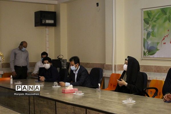 انتخابات شورای دانش آموزی دبیرستان شهید مطهری شاهد پسران بوشهر