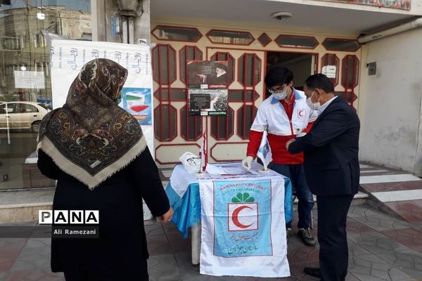 طرح آمران سلامت جمعیت هلال احمر در قائم‌شهر