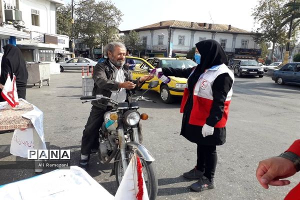 طرح آمران سلامت جمعیت هلال احمر در قائم‌شهر