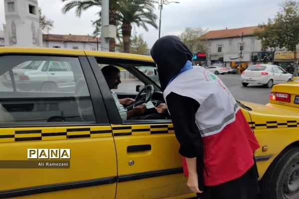 طرح آمران سلامت جمعیت هلال احمر در قائم‌شهر