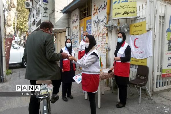 طرح آمران سلامت جمعیت هلال احمر در قائم‌شهر
