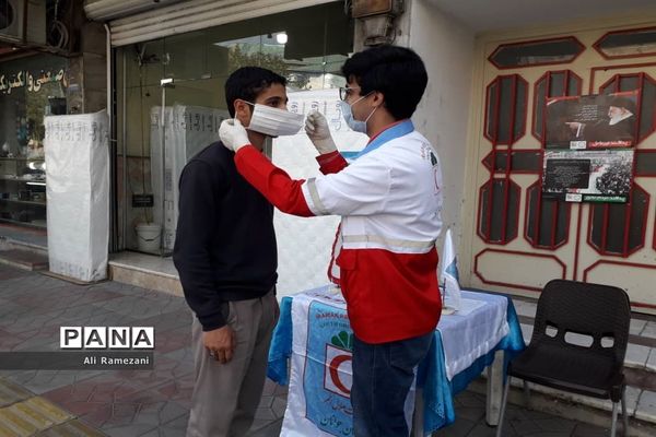 طرح آمران سلامت جمعیت هلال احمر در قائم‌شهر