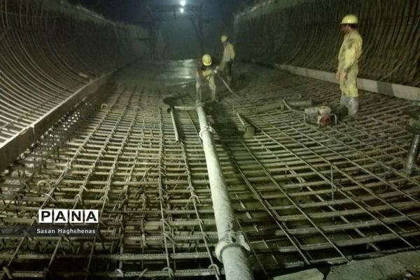 مراحل اجرایی روند پیشرفت پروژه مترو اسلامشهر