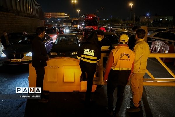 اجرای طرح محدودیت تردد جاده ای در تهران