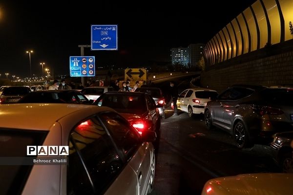 اجرای طرح محدودیت تردد جاده ای در تهران