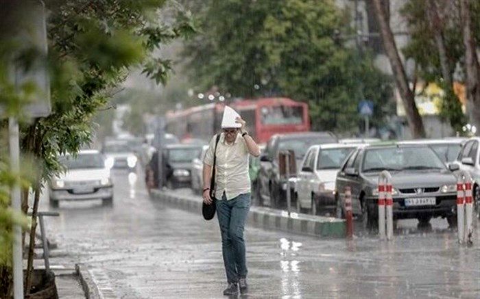 این 5 استان منتظر بارش شدید باران باشند