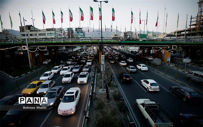 ترافیک روان در بزرگراه‌های تهران