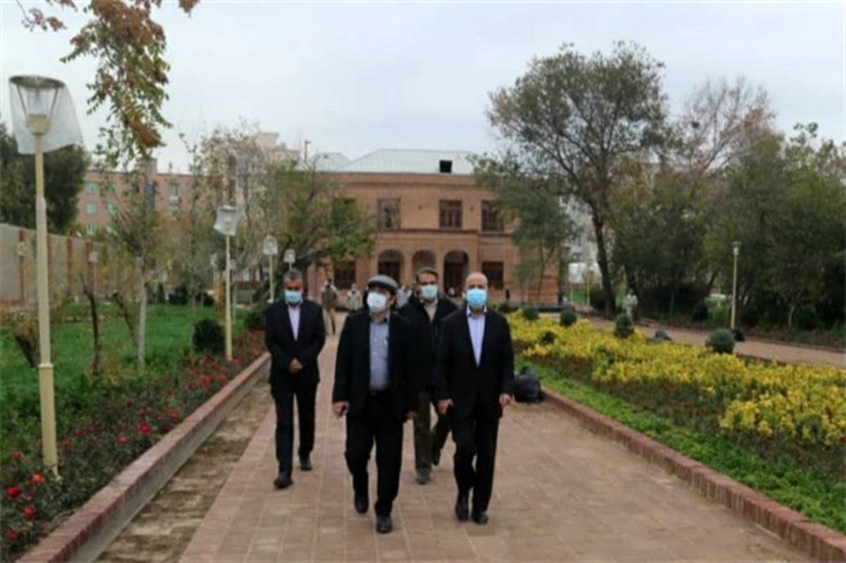 بازدید رئیس کمیته محیط زیست شورای شهر تهران از اردوگاه «منظریه» و عمارت «وثوق‌الدوله» 