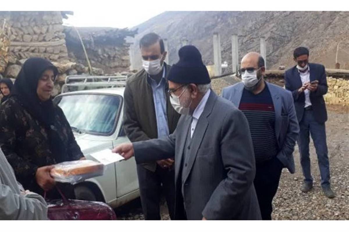 بازدید رئیس کمیته امداد کل کشور از مناطق محروم پشتکوه شهرستان فریدونشهر