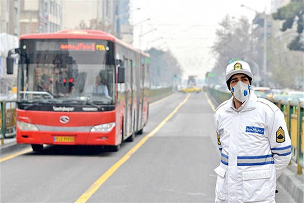 کاهش کیفیت هوای تهران طی امروز