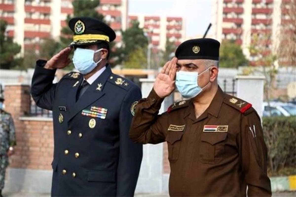 فرماندهان نیروی پدافند هوایی ایران و عراق دیدار کردند