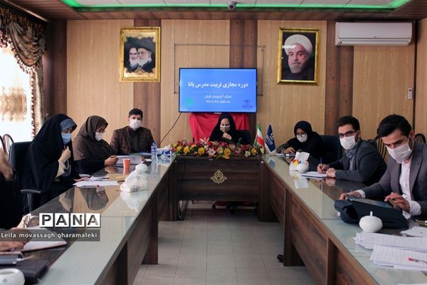 سومین روز دوره آموزش مجازی  تربیت مدرس خبرگزاری پانا