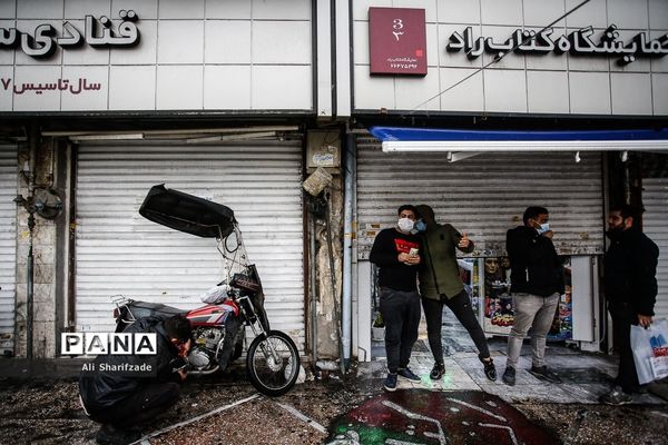 اولین روز محدودیت‌های شدید کرونایی در تهران
