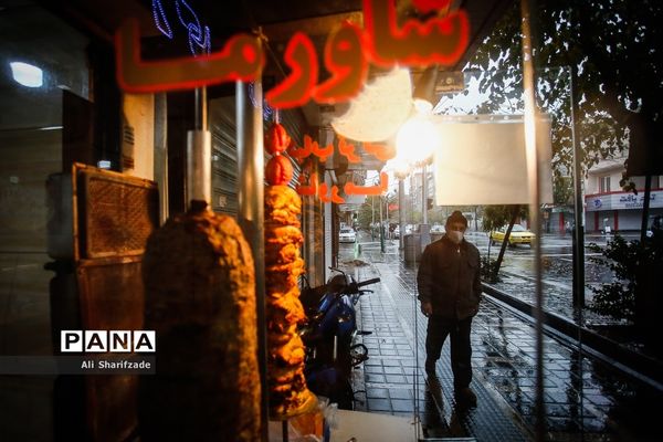 اولین روز محدودیت‌های شدید کرونایی در تهران