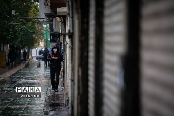 اولین روز محدودیت‌های شدید کرونایی در تهران