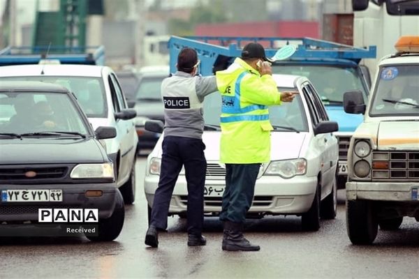 اعمال محدودیت و ممنوعیت‌های ترافیکی کرونایی در مازندران 