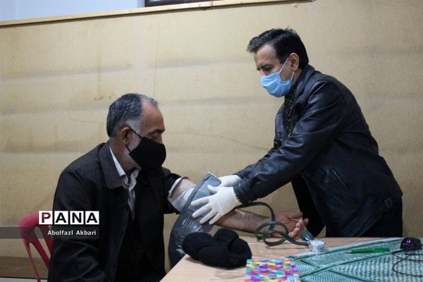 اهدای خون در روستای سید محله ساری
