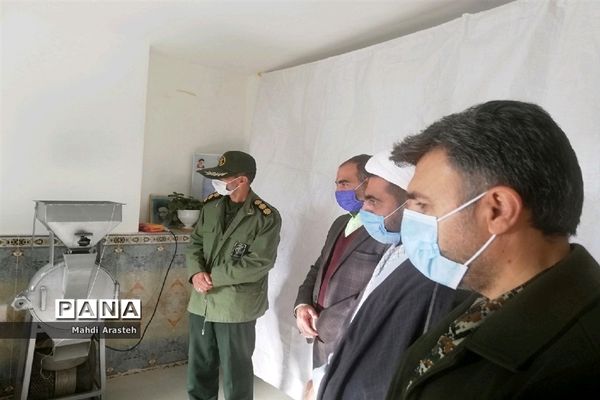 افتتاح کارگاه اقتصاد مقاومتی در روستای تقاب  شهرستان خوسف