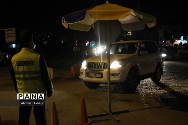 کنترل ورود خودروهای غیربومی در ورودی‌های شهر ساری