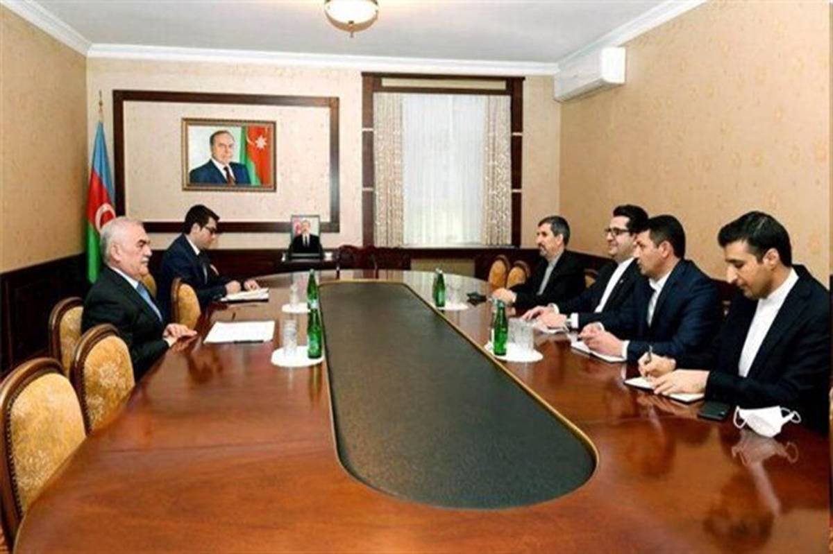 دیدار سفیر ایران در باکو با رئیس مجلس نخجوان