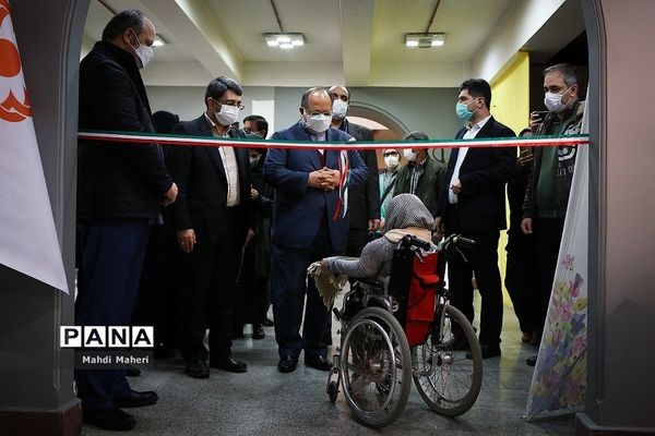 آیین افتتاح نمایشگاه آثار هنری افراد دارای معلولیت