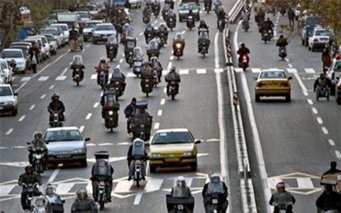 تنها ۳۳ دستگاه از ۳ میلیون موتورسیکلت در تهران معاینه فنی دارند