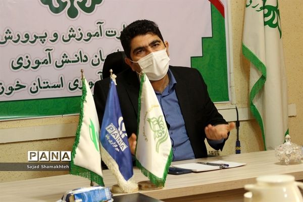 نشست هماهنگی اجرای برنامه‌های سازمان دانش‌آموزای استان خوزستان