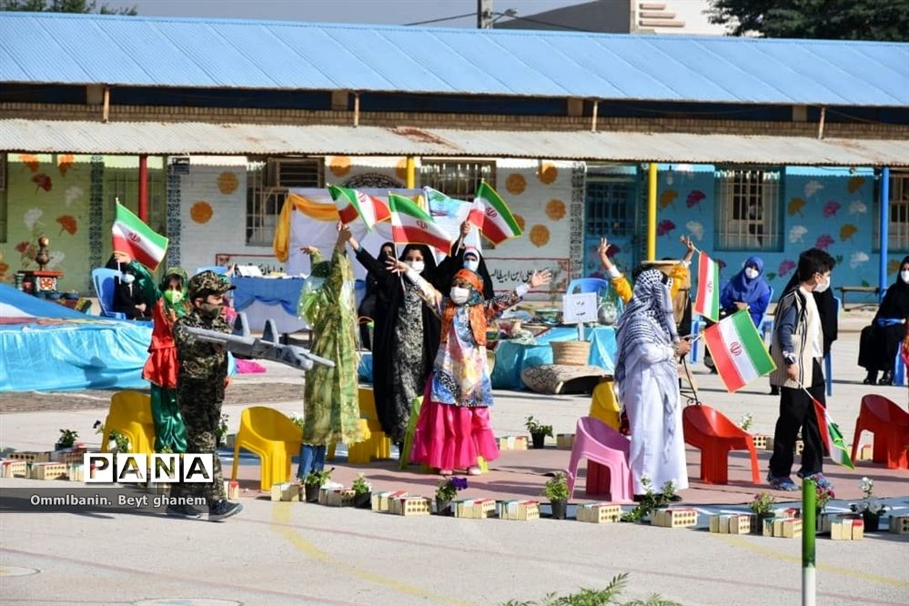 تدریس عملی  نشانه (ای) فارسی پایه اول در آبادان