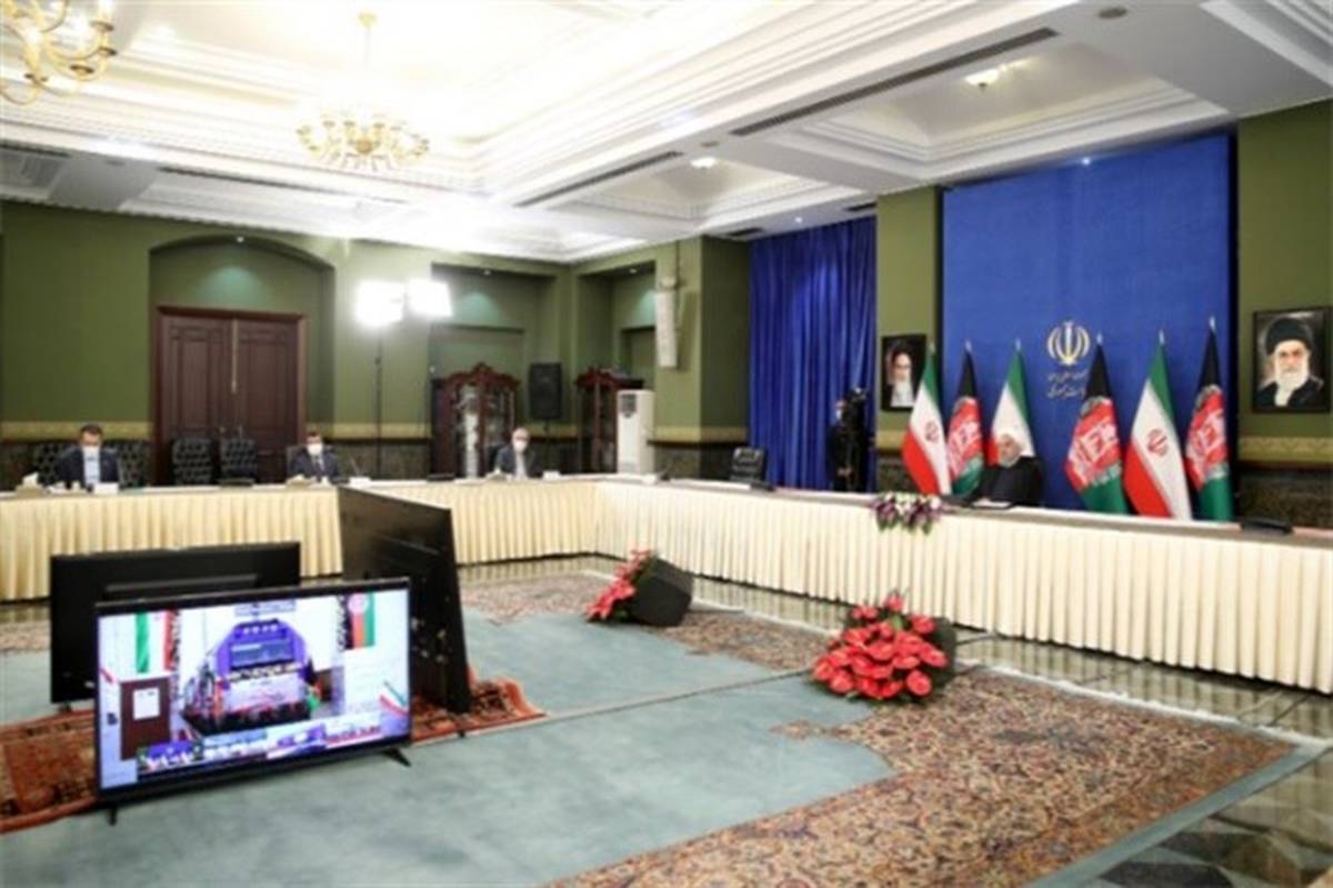 روحانی: پیوند ایران و افغانستان با اتصال خط آهن مستحکم‌تر می‌شود
