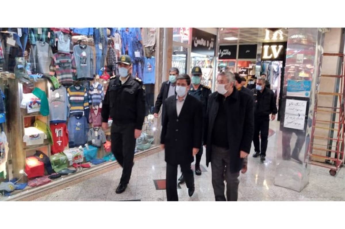 تشدید نظارت بر فعالیت بازار، اصناف و کسبه در شهر اردبیل