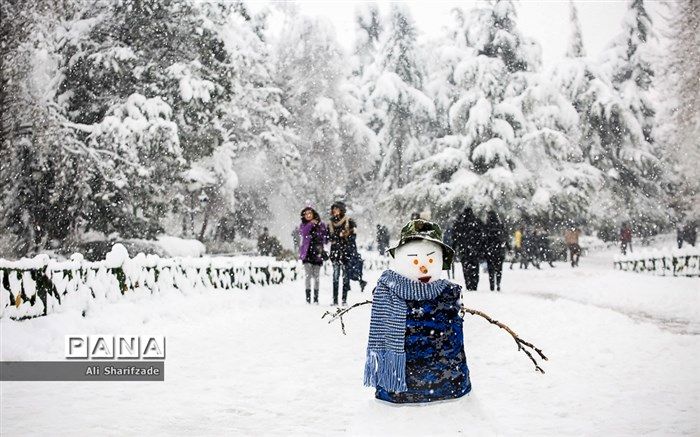 بارش برف و باران در ۱۹ استان کشور