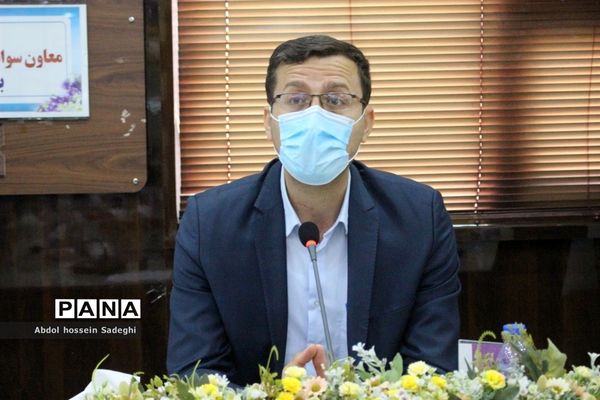 نشست خبری معاون سوادآموزی آموزش و پرورش استان بوشهر