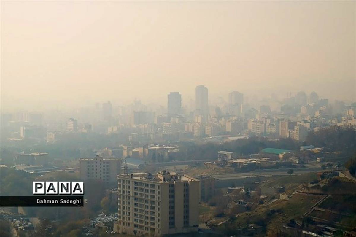 تهران به مدت سه روز دچار پدیده «مه‌دود» شد
