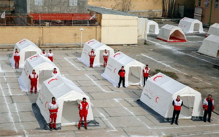 تحویل ۲۲ هزار و ۵۰۰ دستگاه چادر برای شارژ انبارهای هلال احمر