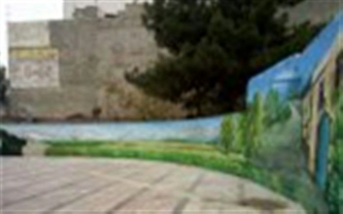 اجرای نقاشی سه بعدی، جانی دوباره به دیواره های شهر ملارد می‌دهد