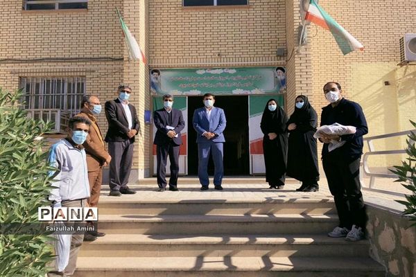 بازدید رئیس اداره تربیت بدنی و فعالیت‌های ورزشی از مدارس شهرستان دشتستان