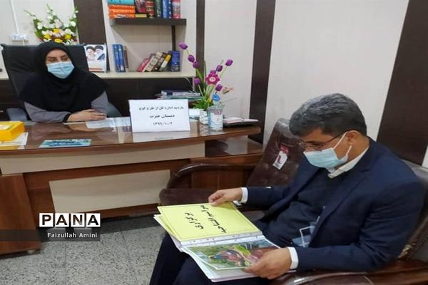 بازدید رئیس اداره تربیت بدنی و فعالیت‌های ورزشی از مدارس شهرستان دشتستان