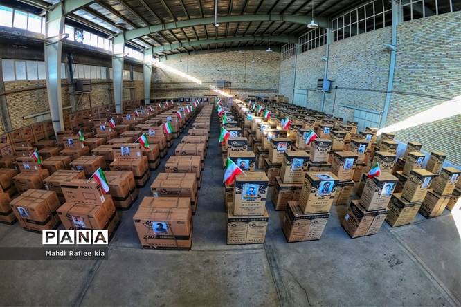 اهداى 600 دستگاه وسیله گرمایشى به نیازمندان و ١٨٥٠ دستگاه تبلت به دانش آموزان نیازمند