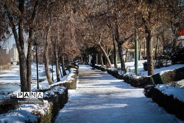 صبحگاه زمستانی در ارومیه